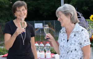 Prost Karin! Auf die nächsten 20 Jahre!!
