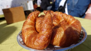 Vor der Stadtführung noch ein feines Kaffi und chnusprigi Gipfeli ;-)